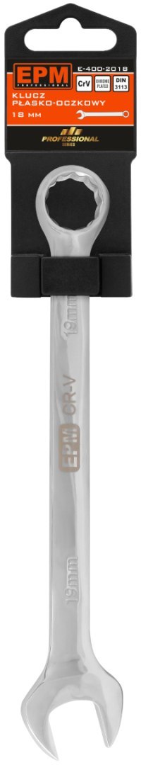 EPM KLUCZ PŁASKO-OCZKOWY POLEROWANY 19MM EPM KLUCZ PŁASKO-OCZKOWY POLEROWANY 19MM