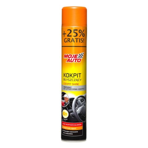 MOJE AUTO KOKPIT BŁYSZCZĄCY 600ML CYTRYNA MOJE AUTO KOKPIT BŁYSZCZĄCY 600ML CYTRYNA