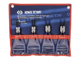 KING TONY SZCZYPCE DO PIERŚCIENI SEGER KOMPLET 4-SZTUKOWY