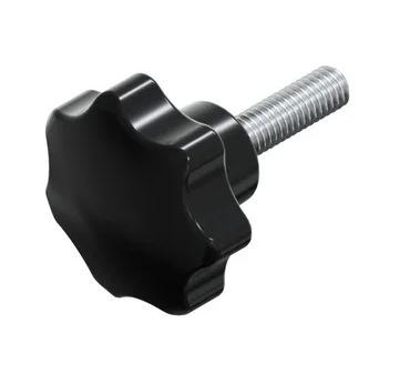 HSI UCHWYT BAKELITOWY Z TRZPIENIEM CZARNY M12*30MM HSI UCHWYT BAKELITOWY Z TRZPIENIEM CZARNY M12*30MM