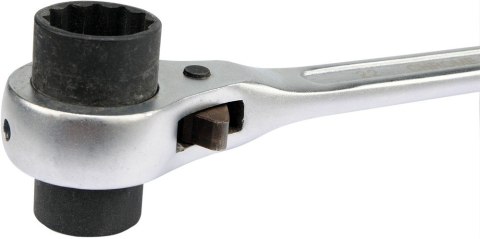 YATO KLUCZ NASADOWY DWUSTRONNY Z GRZECHOTKĄ 19*22MM YATO KLUCZ NASADOWY DWUSTRONNY Z GRZECHOTKĄ 19*22MM