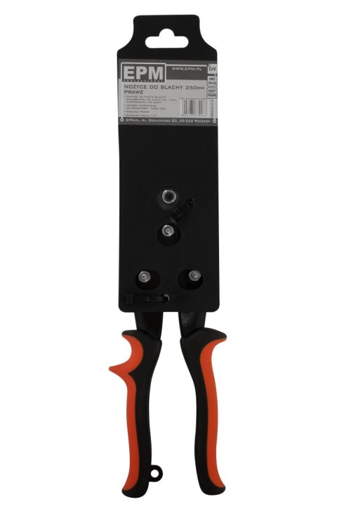EPM NOŻYCE DO BLACHY CR-V PRAWE 250 EPM NOŻYCE DO BLACHY CR-V PRAWE 250