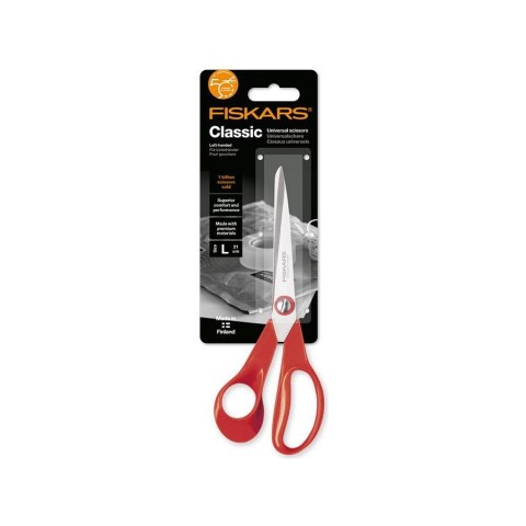 FISKARS NOŻYCZKI UNIWERSALNE, LEWORĘCZNE 21 CM FISKARS NOŻYCZKI UNIWERSALNE, LEWORĘCZNE 21 CM