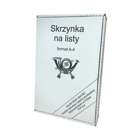 METALBUD SKRZYNKA NA LISTY A-4 SZARY-ANTYK METALBUD SKRZYNKA NA LISTY A-4 SZARY-ANTYK