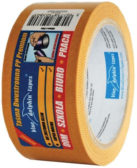 XL-TAPE TAŚMA DWUSTRONNA PP SUPER PRZERYWANIE 48MM*25M XL-TAPE TAŚMA DWUSTRONNA PP SUPER PRZERYWANIE 48MM*25M