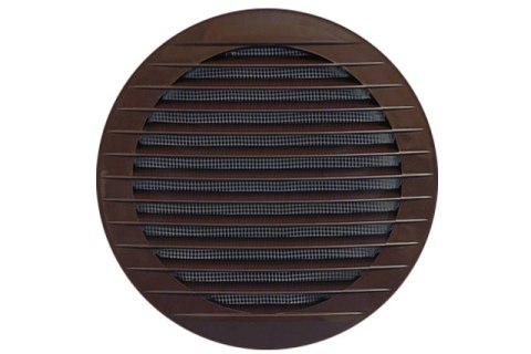 DOSPEL KRATKA OKRĄGŁA Z SIATKĄ 125MM BRĄZOWA DOSPEL KRATKA OKRĄGŁA Z SIATKĄ 125MM BRĄZOWA