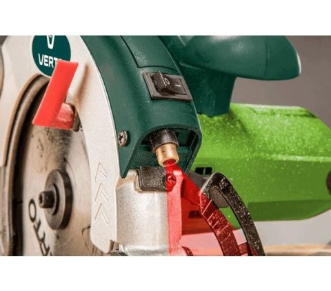 VERTO PILARKA TARCZOWA 185MM 1200W Z LASEREM VERTO PILARKA TARCZOWA 185MM 1200W Z LASEREM