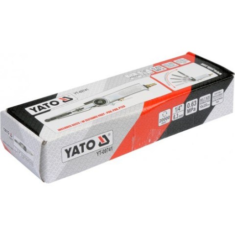 YATO SZLIFIERKA TAŚMOWA PNEUMATYCZNA 10*330MM YATO SZLIFIERKA TAŚMOWA PNEUMATYCZNA 10*330MM