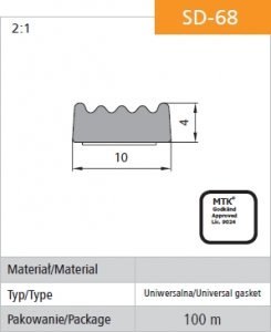 STOMIL USZCZELKA SAMOPRZYLEPNA CZARNA D-68/4-0 10*4MM MB STOMIL USZCZELKA SAMOPRZYLEPNA CZARNA D-68/4-0 10*4MM MB
