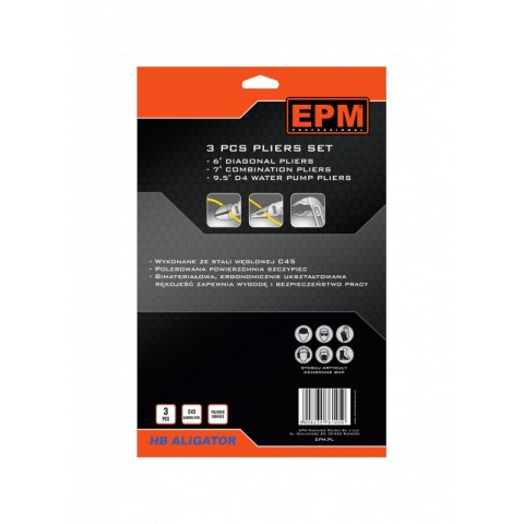 EPM ZESTAW SZCZYPIEC HB ALIGATOR 3 SZTUKI EPM ZESTAW SZCZYPIEC HB ALIGATOR 3 SZTUKI