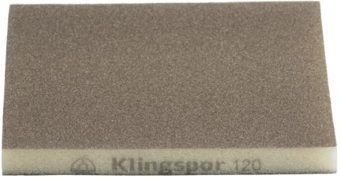 KLINGSPOR GĄBKA POLERSKA SW501 120*98*10 GRANULACJA 120 271082 KLINGSPOR GĄBKA POLERSKA SW501 120*98*10 GRANULACJA 120 271082