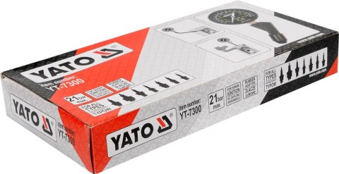 YATO MIERNIK CIŚNIENIA SPRĘŻANIA ADAPTER STOŻEK YATO MIERNIK CIŚNIENIA SPRĘŻANIA ADAPTER STOŻEK
