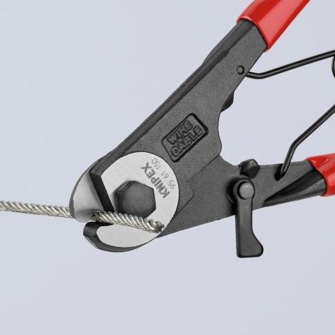 KNIPEX NOŻYCE DO LIN STALOWYCH 150MM. KNIPEX NOŻYCE DO LIN STALOWYCH 150MM.