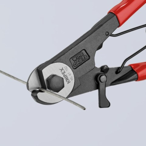 KNIPEX NOŻYCE DO LIN STALOWYCH 150MM. KNIPEX NOŻYCE DO LIN STALOWYCH 150MM.