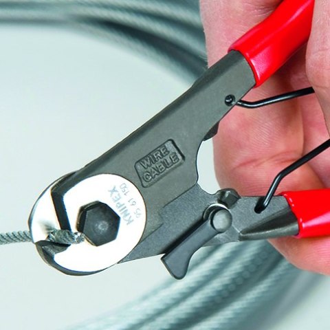 KNIPEX NOŻYCE DO LIN STALOWYCH 150MM. KNIPEX NOŻYCE DO LIN STALOWYCH 150MM.