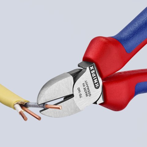 KNIPEX SZCZYPCE TNĄCE BOCZNE 160MM, POWLEKANE KNIPEX SZCZYPCE TNĄCE BOCZNE 160MM, POWLEKANE