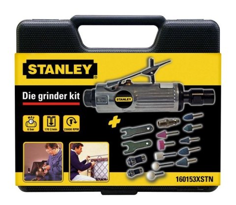 STANLEY SZLIFIERKA PROSTA 6 BAR Z OSPRZĘTEM STANLEY SZLIFIERKA PROSTA 6 BAR Z OSPRZĘTEM