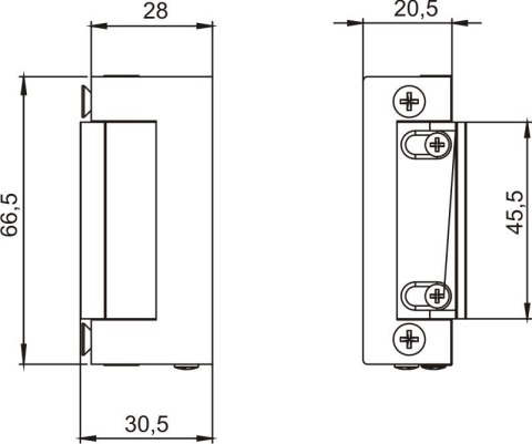 LOB ZACZEP ELEKTROMAGNETYCZNY BEZ WYŁĄCZNIKA LOB ZACZEP ELEKTROMAGNETYCZNY BEZ WYŁĄCZNIKA