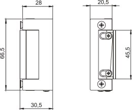 LOB ZACZEP ELEKTROMAGNETYCZNY Z WYŁĄCZNIKIEM