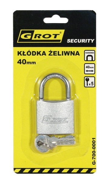 GROT KŁÓDKA ŻELIWNA 40MM GROT KŁÓDKA ŻELIWNA 40MM