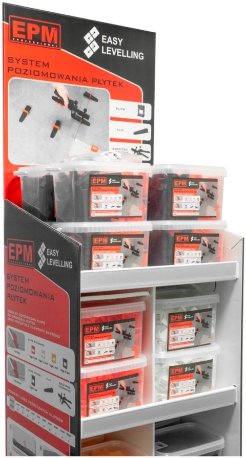 EPM SYSTEM UKŁADANIA PŁYTEK EASY LEVELING 100 KLINÓW EPM SYSTEM UKŁADANIA PŁYTEK EASY LEVELING 100 KLINÓW