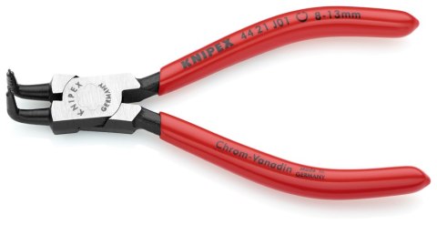 KNIPEX SZCZYPCE DO PIERŚCIENI SEGERA WEWNĘTRZNE WYG. 130MM 8-13MM KNIPEX SZCZYPCE DO PIERŚCIENI SEGERA WEWNĘTRZNE WYG. 130MM 8-13MM