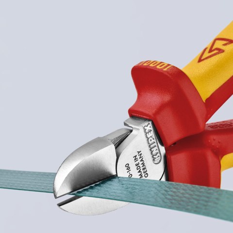 KNIPEX SZCZYPCE TNĄCE BOCZNE IZOLOWANE 160MM KNIPEX SZCZYPCE TNĄCE BOCZNE IZOLOWANE 160MM
