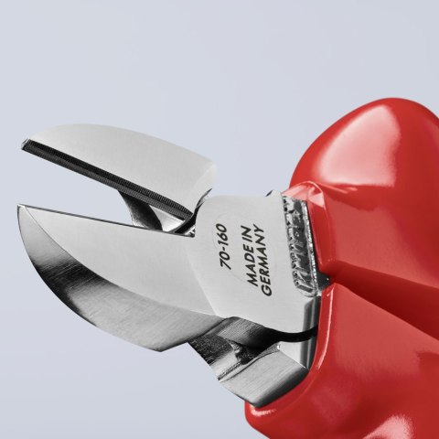 KNIPEX SZCZYPCE TNĄCE BOCZNE IZOLOWANE 160MM KNIPEX SZCZYPCE TNĄCE BOCZNE IZOLOWANE 160MM