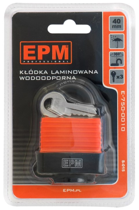 EPM KŁÓDKA LAMINOWANA S-015 40MM EPM KŁÓDKA LAMINOWANA S-015 40MM