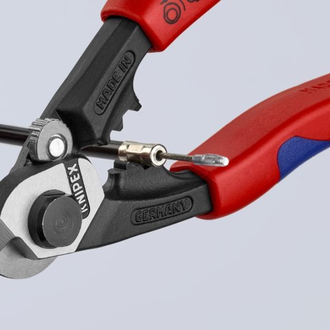 KNIPEX NOŻYCE DO LIN STALOWYCH 190MM. KNIPEX NOŻYCE DO LIN STALOWYCH 190MM.