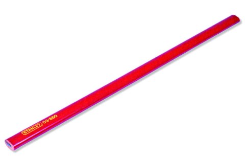 STANLEY OŁÓWEK 176MM CIESIELSKI HB CZERWONY STANLEY OŁÓWEK 176MM CIESIELSKI HB CZERWONY