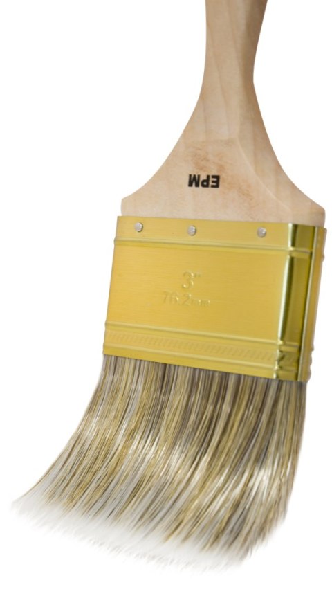 EPM PĘDZEL ANGIELSKI PŁASKI WOOD 76MM - 3' EPM PĘDZEL ANGIELSKI PŁASKI WOOD 76MM - 3'