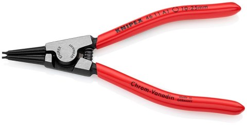 KNIPEX SZCZYPCE DO PIERŚCIENI SEGERA ZEWNĘTRZNYCH 140MM 10-25MM KNIPEX SZCZYPCE DO PIERŚCIENI SEGERA ZEWNĘTRZNYCH 140MM 10-25MM