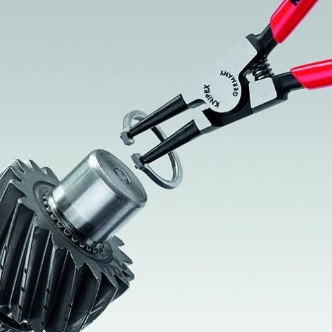 KNIPEX SZCZYPCE DO PIERŚCIENI SEGERA ZEWNĘTRZNYCH 140MM 10-25MM KNIPEX SZCZYPCE DO PIERŚCIENI SEGERA ZEWNĘTRZNYCH 140MM 10-25MM