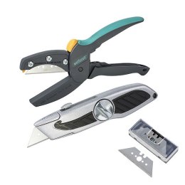 WOLFCRAFT ZESTAW DO CIĘCIA (NOŻYCE + NÓŻ + OSTRZA TRAPEZOWE)