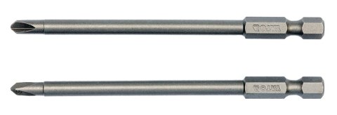 YATO BITY DŁUGIE TRI-WING NR1*100MM NR3*100MM YATO BITY DŁUGIE TRI-WING NR1*100MM NR3*100MM