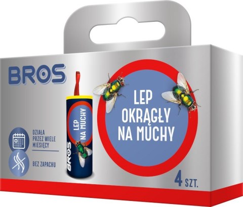 BROS LEP OKRĄGŁY 4-PAK BROS LEP OKRĄGŁY 4-PAK