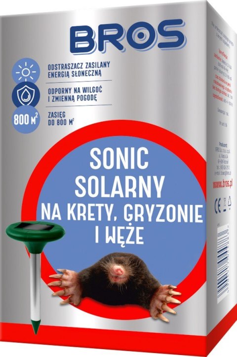 BROS ODSTRASZA KRETY, SONIC SOLARNY BROS ODSTRASZA KRETY, SONIC SOLARNY