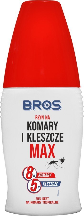 BROS PŁYN NA. KOMARY I KLESZCZE MAX 50 ML BROS PŁYN NA. KOMARY I KLESZCZE MAX 50 ML