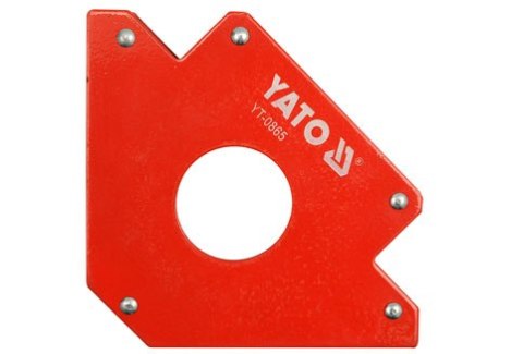 YATO SPAWALNICZY KĄTOWNIK MAGNETYCZNY 122*190*25 YATO SPAWALNICZY KĄTOWNIK MAGNETYCZNY 122*190*25