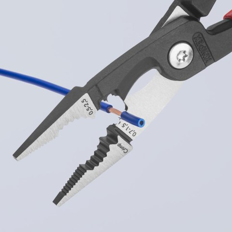 KNIPEX SZCZYPCE DO PRAC ELEKTROINSTALACYJNYCH 200MM KNIPEX SZCZYPCE DO PRAC ELEKTROINSTALACYJNYCH 200MM
