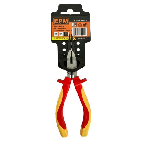 EPM SZCZYPCE IZOLOWANE WYDŁUŻONE PROSTE 160MM EPM SZCZYPCE IZOLOWANE WYDŁUŻONE PROSTE 160MM