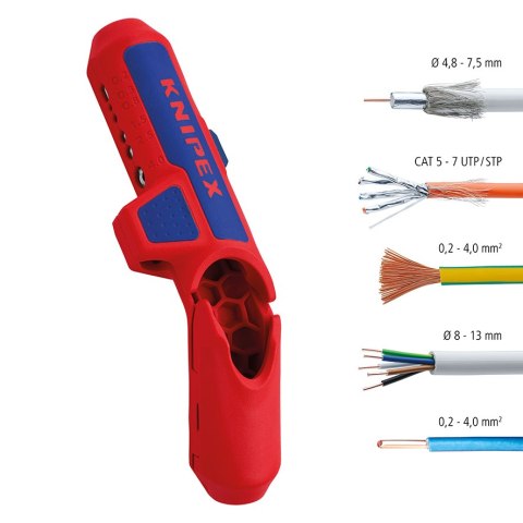KNIPEX UNIWERSALNE NARZĘDZIE DO ŚCIĄGANIA IZOLACJI KNIPEX UNIWERSALNE NARZĘDZIE DO ŚCIĄGANIA IZOLACJI