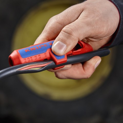 KNIPEX UNIWERSALNE NARZĘDZIE DO ŚCIĄGANIA IZOLACJI KNIPEX UNIWERSALNE NARZĘDZIE DO ŚCIĄGANIA IZOLACJI