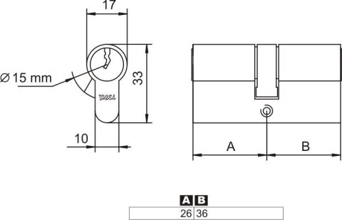 LOB WKŁADKA ASYMETRYCZNA NIKIEL 25/25 YETI LOB WKŁADKA ASYMETRYCZNA NIKIEL 25/25 YETI