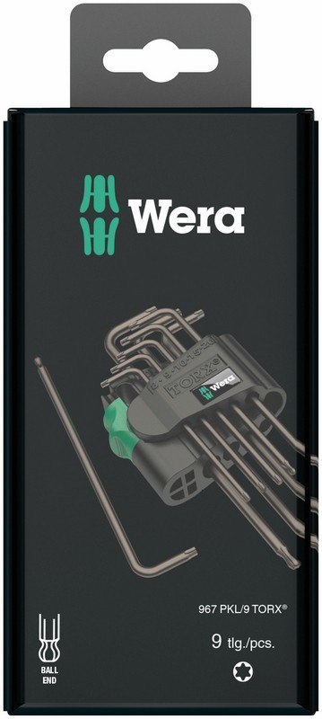 WERA ZESTAW KLUCZY TRZPIENIOWYCH TORX BLACKLASER WERA ZESTAW KLUCZY TRZPIENIOWYCH TORX BLACKLASER