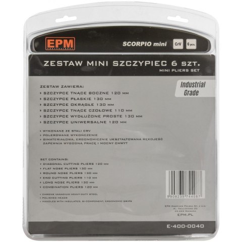 EPM ZESTAW MINI SZCZYPIEC 6 SZTUK CRV SCORPIO EPM ZESTAW MINI SZCZYPIEC 6 SZTUK CRV SCORPIO