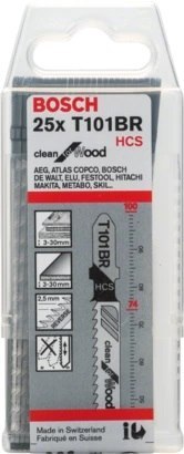 BOSCH BRZESZCZOT DO WYRZYNARKI T101BR 25SZT BOSCH BRZESZCZOT DO WYRZYNARKI T101BR 25SZT