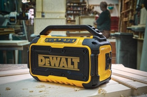 DEWALT GŁOŚNIK BUDOWLANY BLUETOOTH XR 18V 0*AH DEWALT GŁOŚNIK BUDOWLANY BLUETOOTH XR 18V 0*AH