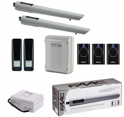 FAAC NAPĘD DO BRAM SKRZYDŁOWYCH - ZESTAW STARTOWY HANDY 24 V FAAC NAPĘD DO BRAM SKRZYDŁOWYCH - ZESTAW STARTOWY HANDY 24 V